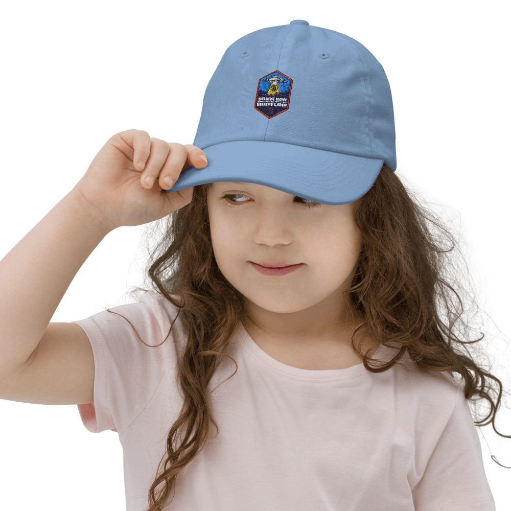 'Believe Now, Believe Later' Youth Baseball Cap